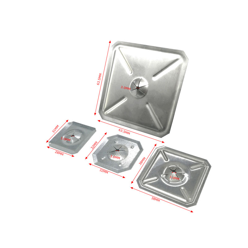 China insulation pins Square Self Locking Washers -MPS